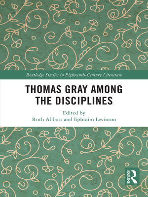 cover image of Thomas Gray Among the Disciplines